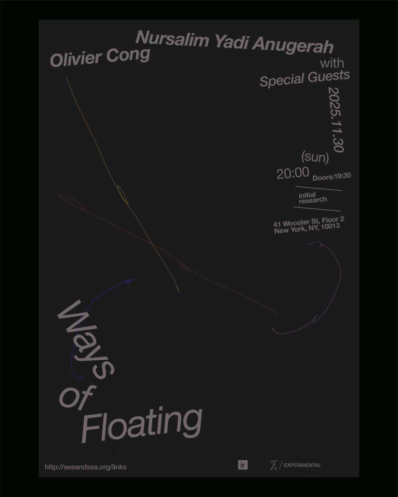 Experimental — Ways of Floating poster