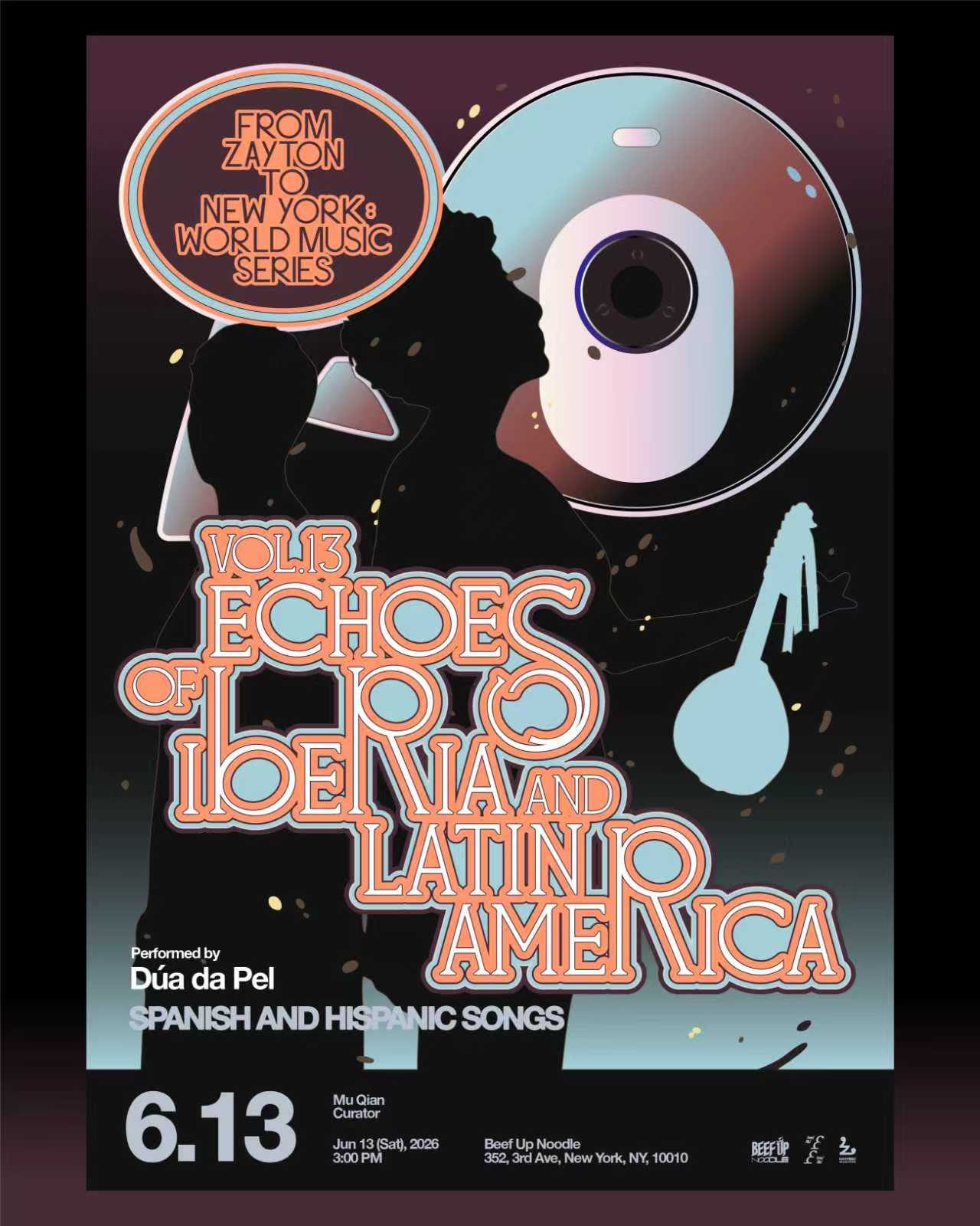 Vol. 13 — Echoes of Iberia and Latin America: Spanish and Hispanic Songs poster